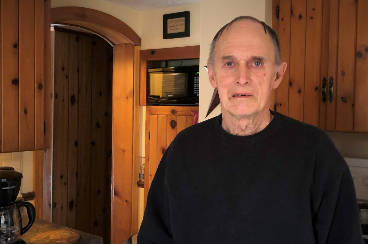 Glen Cole owns an auto repair shop in Meaghers Grant, N.S. and is the community’s former volunteer fire chief. He’s seen here at his Wyse Road home on Jan. 30, 2019.