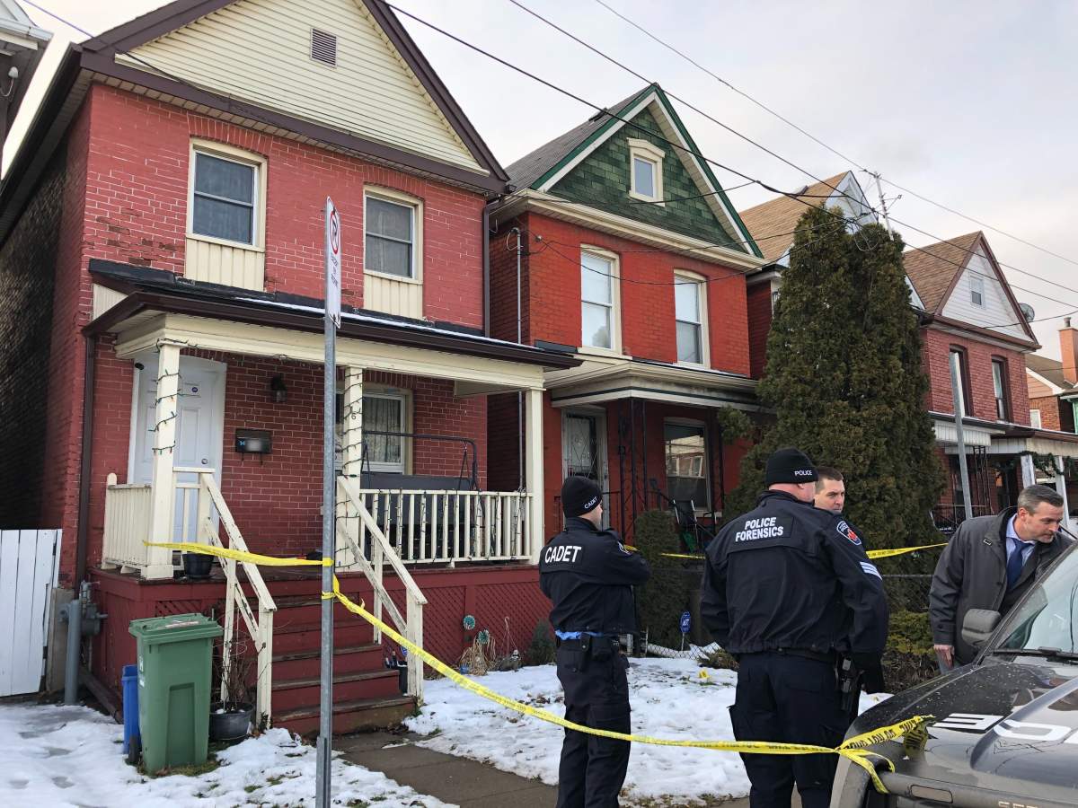 Hamilton police went door to door on Friday on Gordon Street looking for help with a shooting investigation that sent a young boy to hospital.
