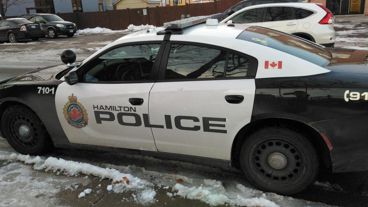 Hamilton Police looking for two men in two restaurant robberies. 