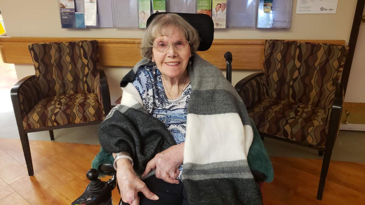 Hazel Dolphin looks forward to the outings, and was upset to find out they were cancelled.