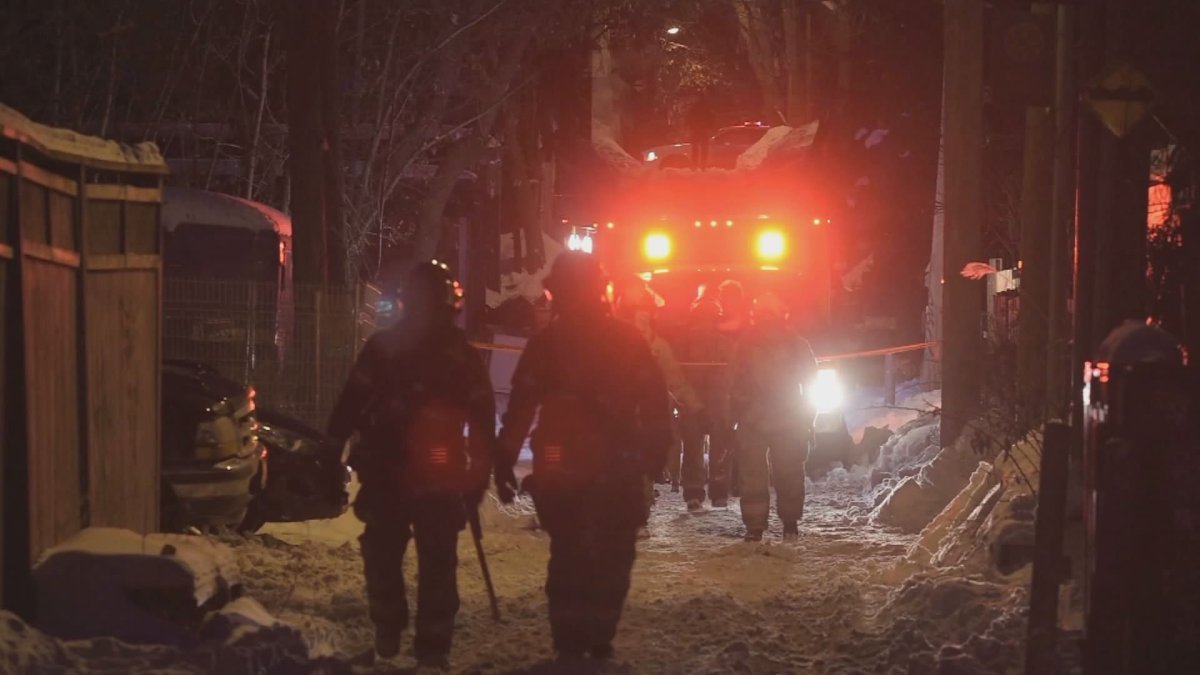 Police say an investigation into the blaze has been transferred to the Montreal police arson squad.