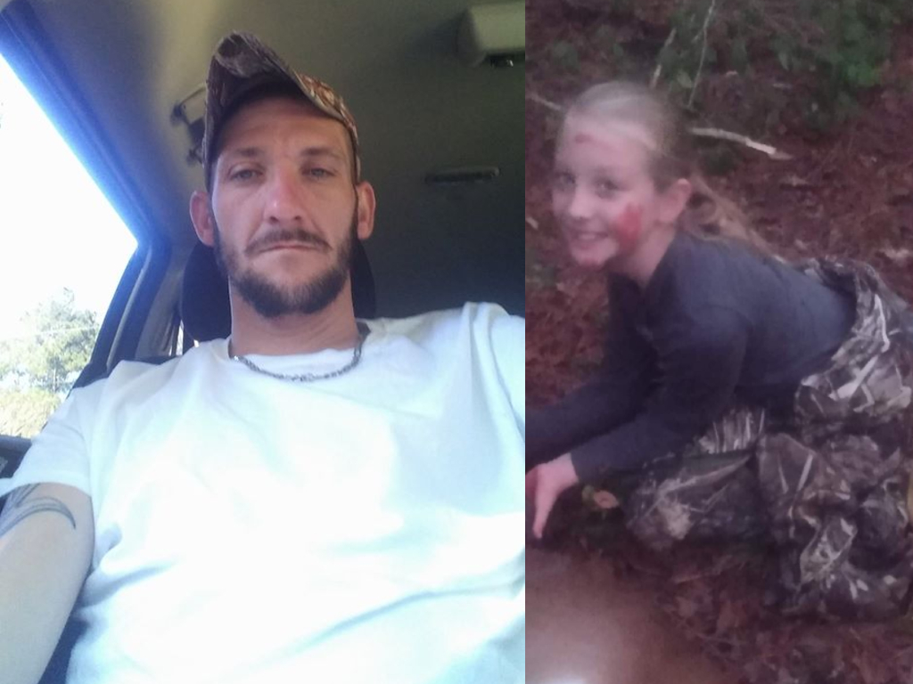 Kim Drawdy, 30, and daughter Lauren, 9, were killed while hunting after being mistaken for deer.