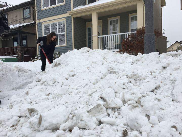 Sage Creek residents are voicing frustrations with hard-packed windrows outside their homes.