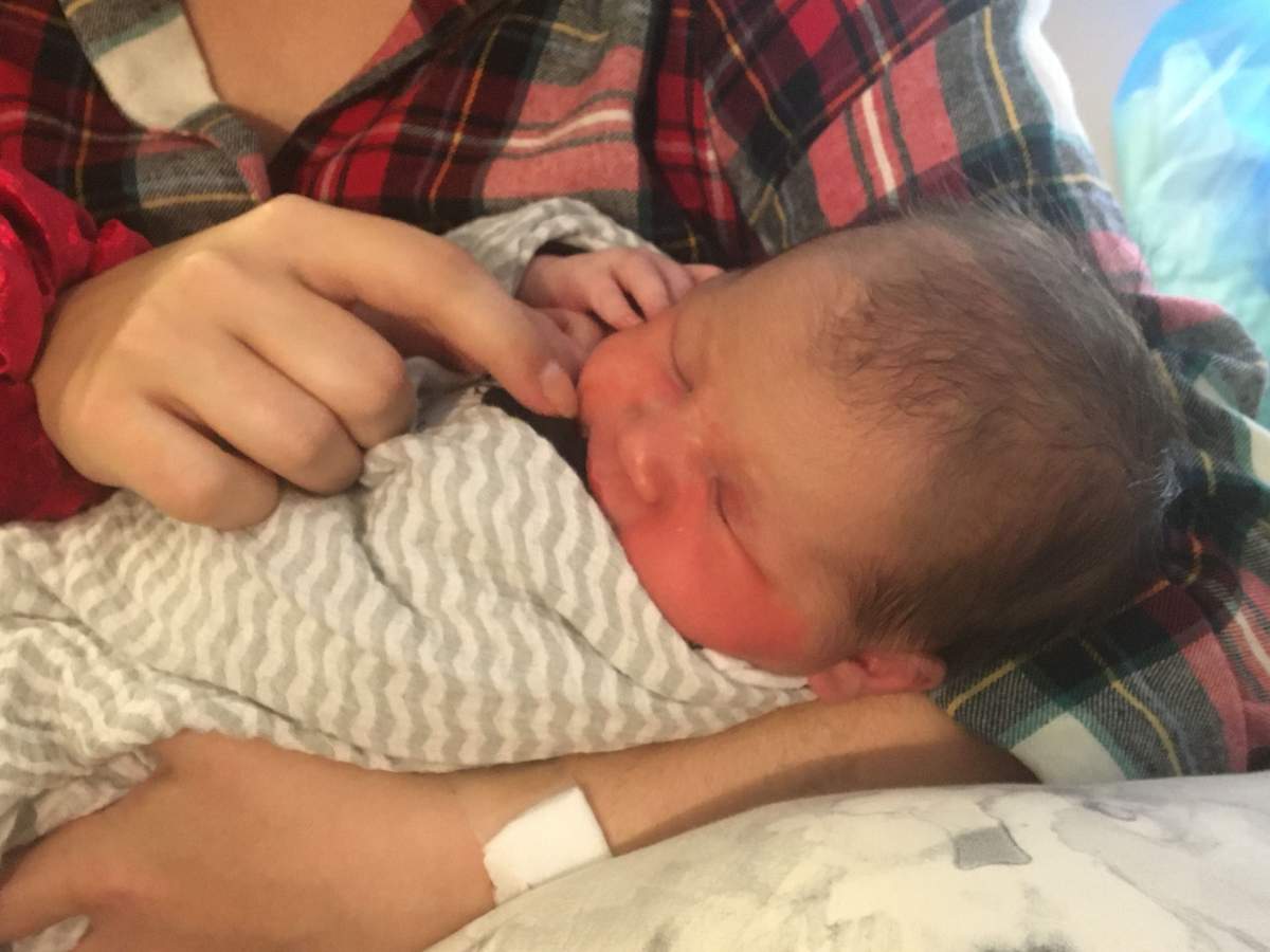 Madilyn Joanne Lesley Baker was born at 12:36 a.m.