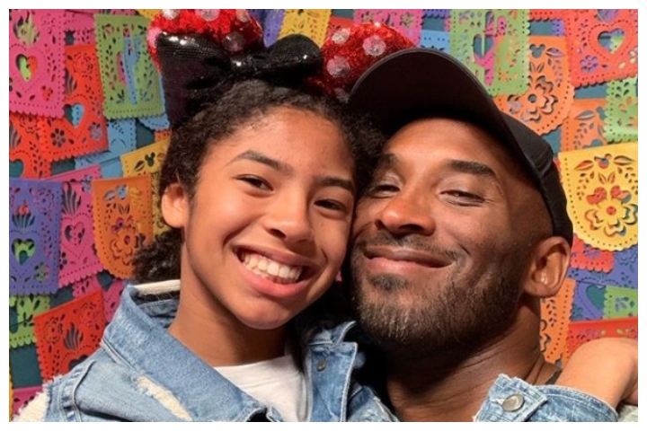 Kobe Bryant is shown with his 13-year-old daughter, Gianna.