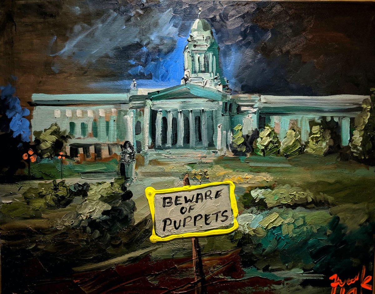 Winnipeg artist reacts with love after buyer deliberately destroys