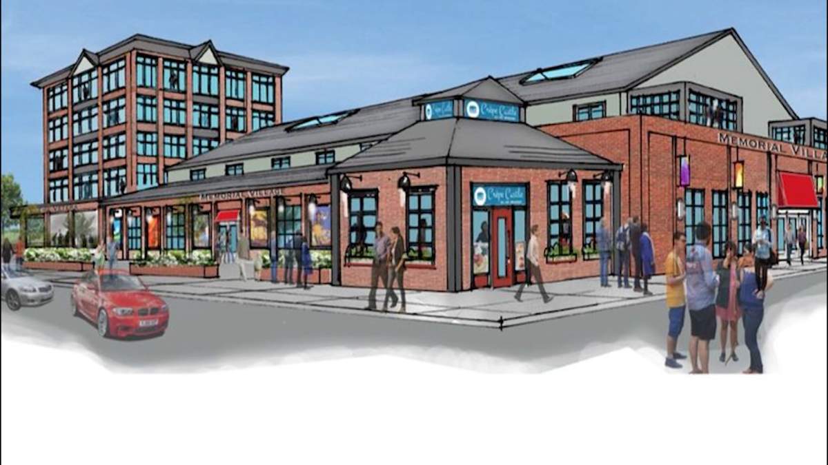 Artist conception for Memorial Village Ltd.