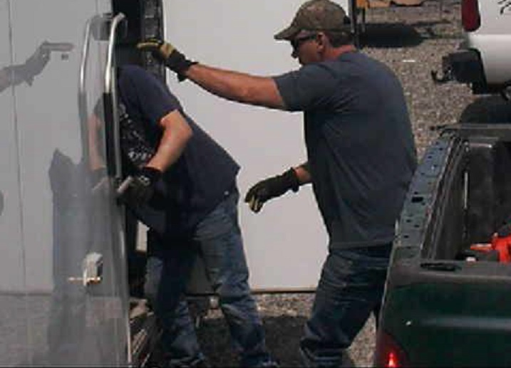 Ottawa police are asking the public to help them identify these two men who allegedly broke into a trailer and stole $25,000-worth of chainsaws in June 2019.