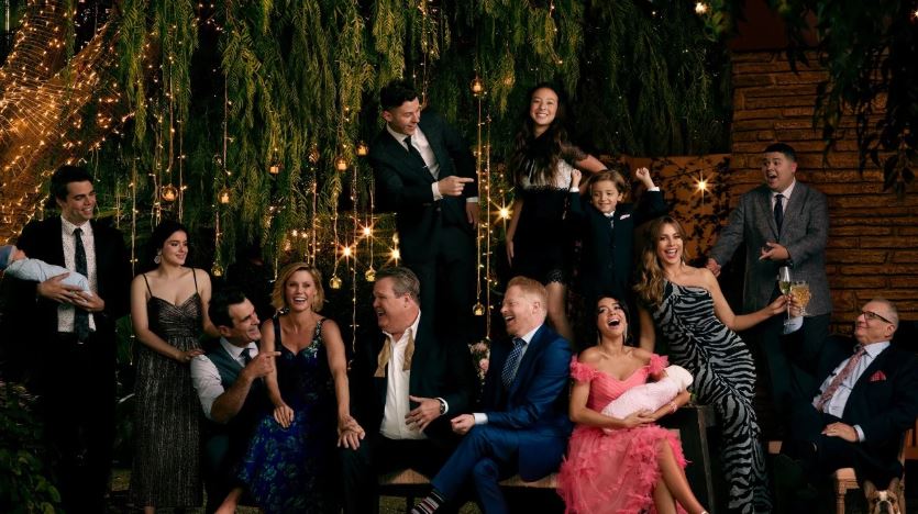 The cast of 'Modern Family.'.