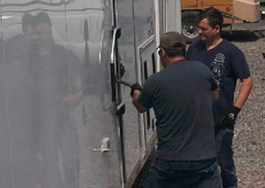 Ottawa police are asking the public to help them identify these two men who allegedly broke into a trailer and stole $25,000-worth of chainsaws in June 2019.