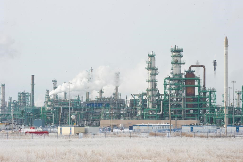 The Co-op Refinery is shown in Regina on Wednesday, Jan. 22, 2020.