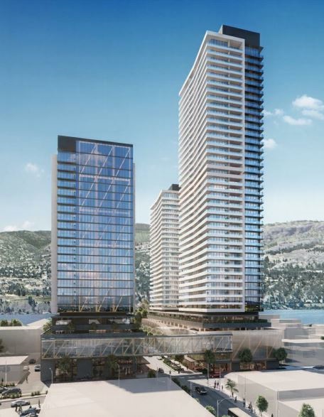 Three high-rises proposed for Leon Avenue, Kelowna - image