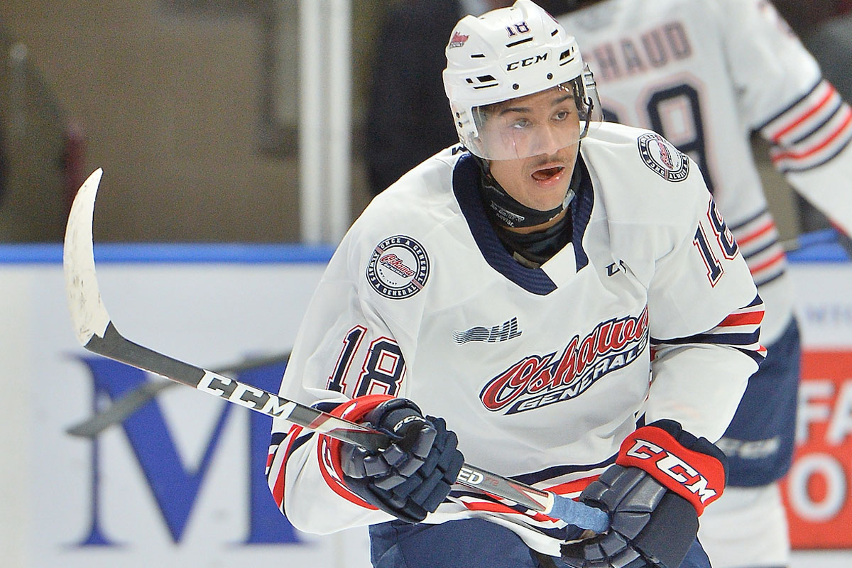 The Kitchener Rangers have acquired Serron Noel from the Oshawa Generals.