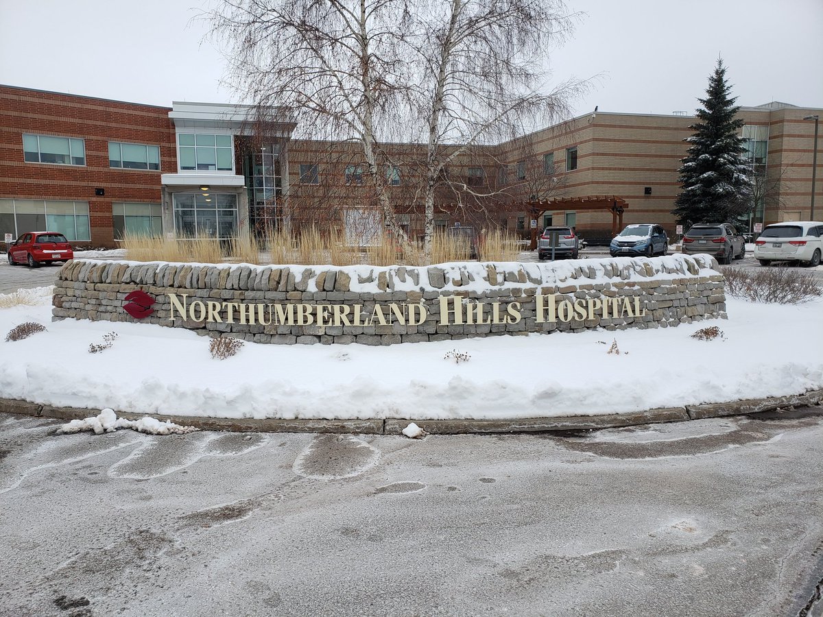 A woman has tested positive for COVID-19 after arriving at Northumberland Hills Hospital in Cobourg, Ont.