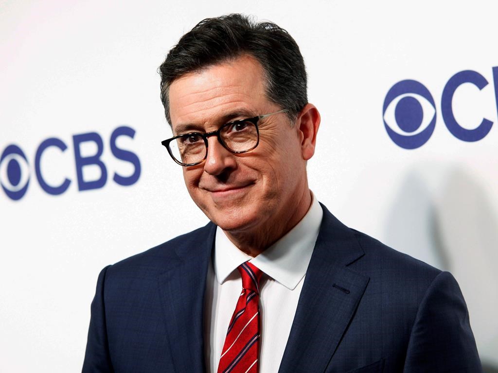 Stephen Colbert attends the CBS Network 2018 Upfront at The Plaza Hotel in New York on May 16, 2018.
