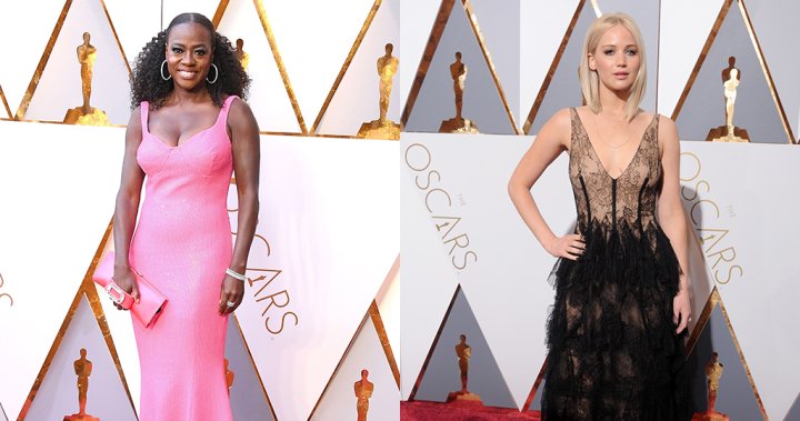 The Best Black Gowns from the 2022 Oscars Red Carpet