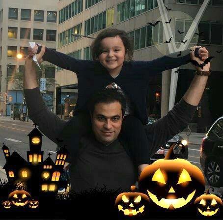Amir Ovaysi and his daughter Asal are shown in a handout photo.