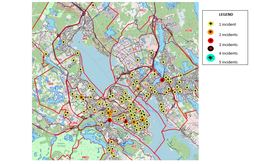 Police say there were a total of 175 pedestrian-vehicle collisions in Halifax in 2019.