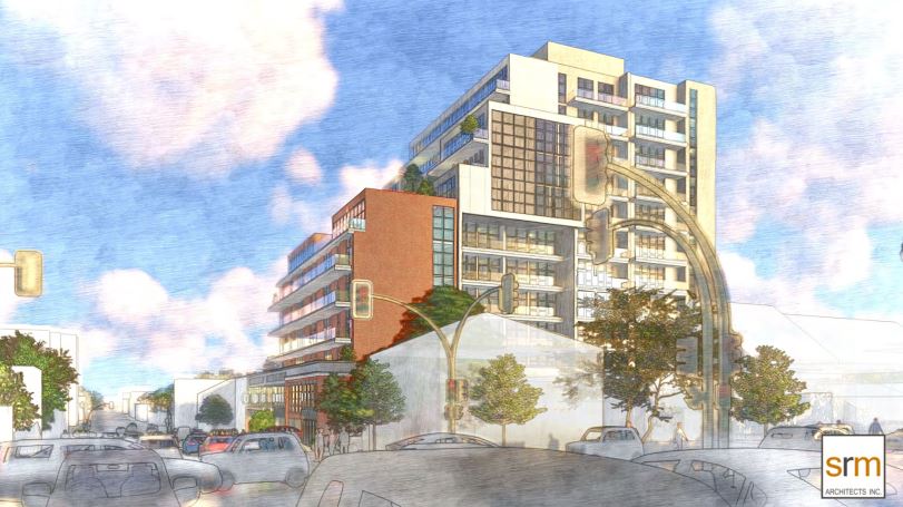 IN8 Developments Inc. unveils a revised 12-storey Capitol Condo project for 223 Princess Street.