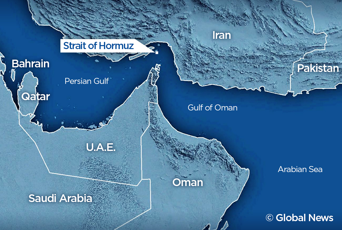 Here S How The Strait Of Hormuz Could Factor Into Iran S Retaliation   Raw 3q9l Strait Of Hormuz Map 