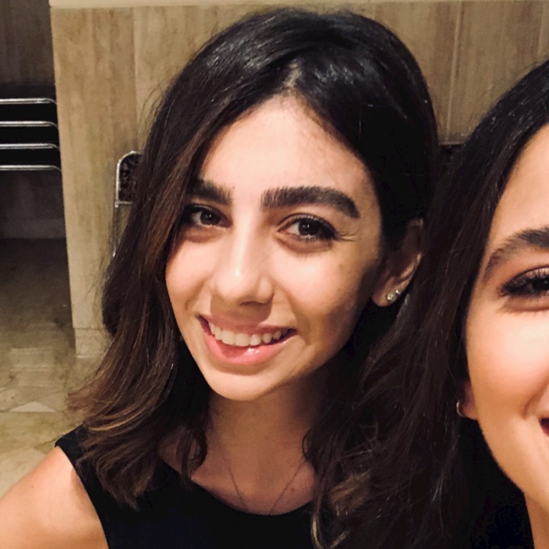 First-year University of Victoria student Roja Omidbakhsh pictured in this undated photo.