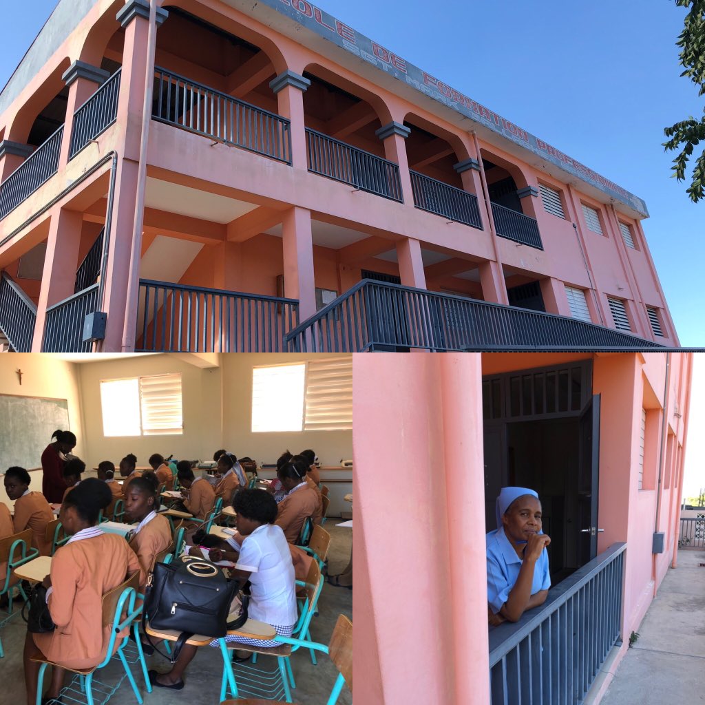 Vocational school in Carrefour, Haiti, built in honour of RCMP Sgt. Mark Gallagher. (Courtesy: Antony Robart)
