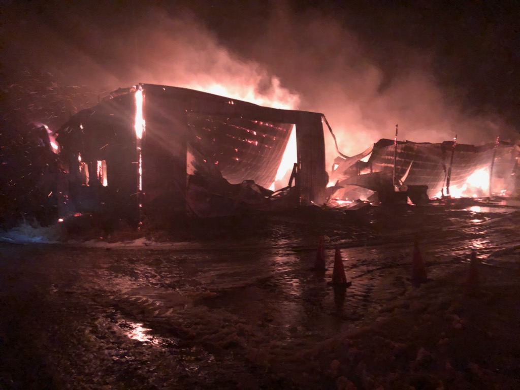A Scugog teen has been charged with arson following a barn fire in Blackstock on Jan. 25.
