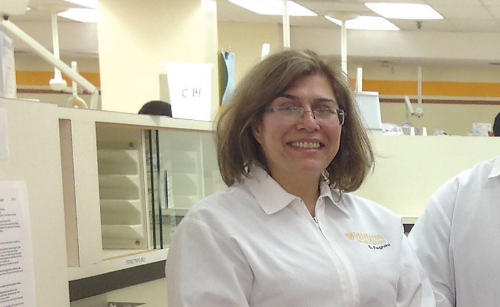 An undated photo of Dr. Sharieh Faghihi, a dentist who was onboard the 737-800 that crash near Tehran on Jan. 8, 2020.