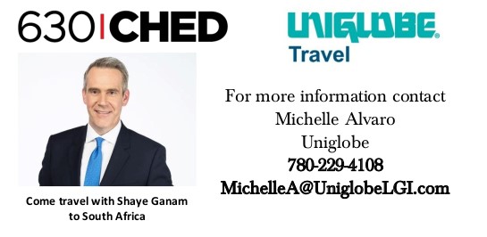 630 CHED – Information Night – Exploring South Africa, Victoria Falls, & Botswana - image