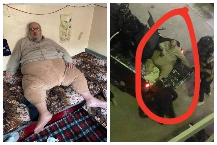 These photos purport to show Abu Abdul Bari, a.k.a. Shifa al-Nima, following his arrest on Jan. 16 near Mosul, Iraq.