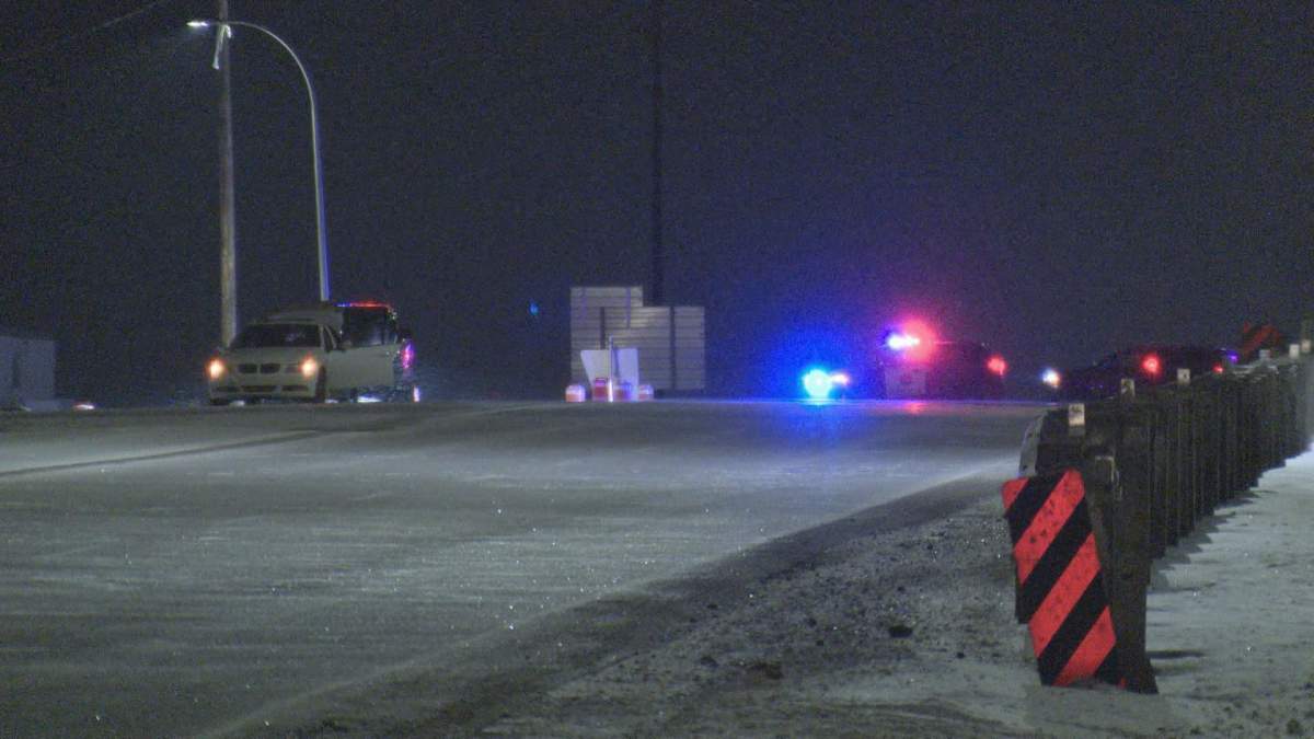 Calgary police located a vehicle on Highway 22X they believe is related to the shooting.