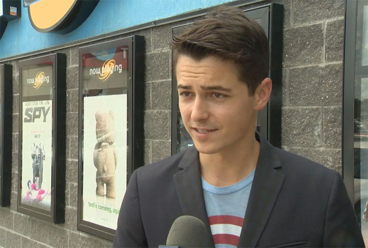 Tanner Zipchen let go from Cineplex