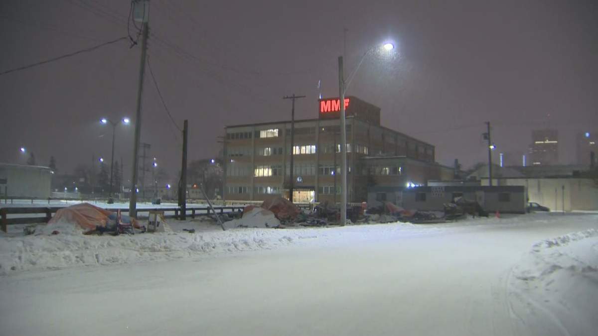 Teepee near the intersection of Henry Avenue and Martha Street.