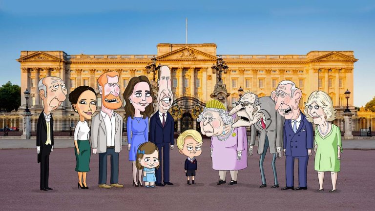 HBO Max's animated Royal Family satire series 'The Prince.'.