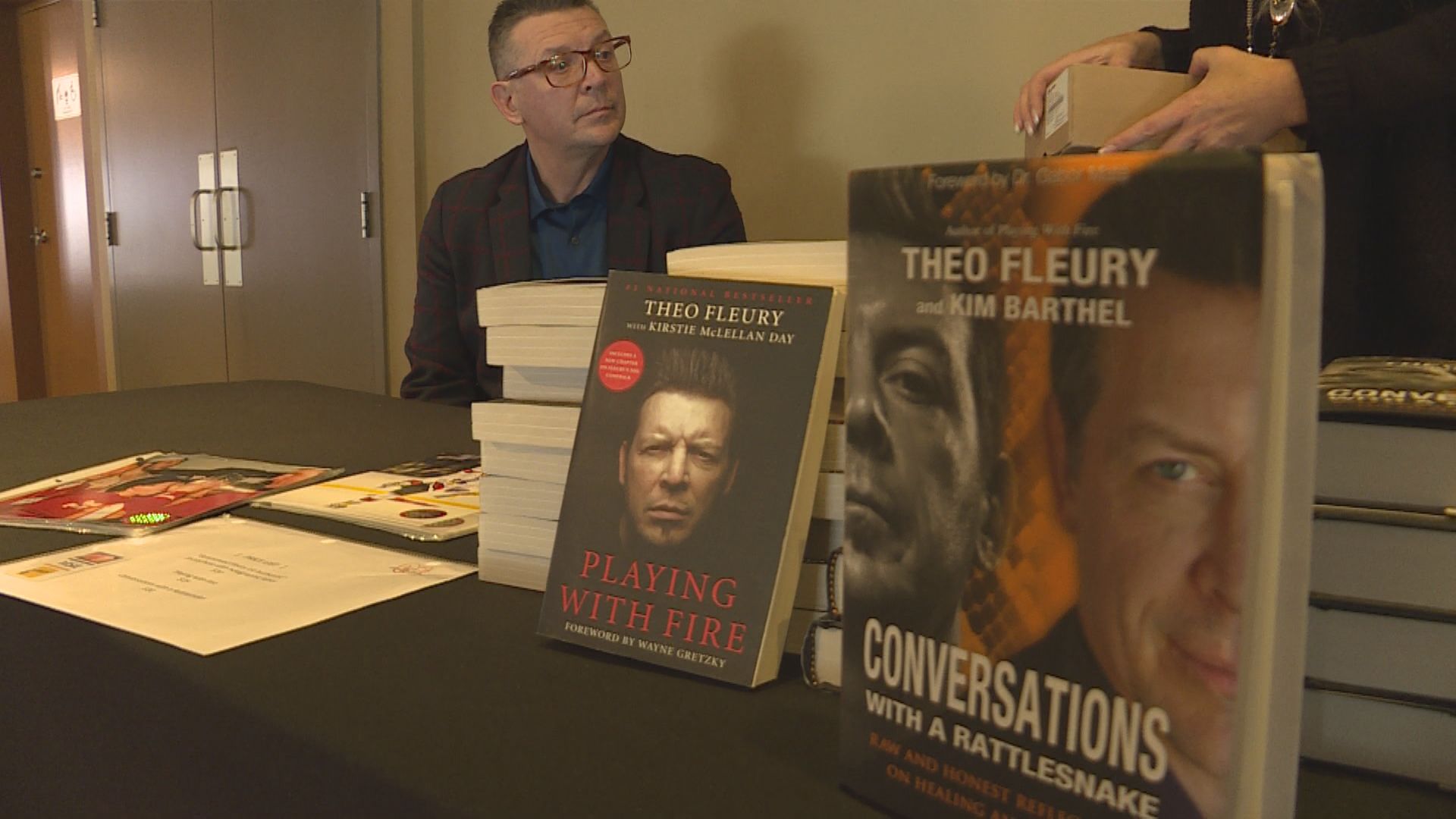 Former NHL star Theo Fleury chronicles addiction in new book