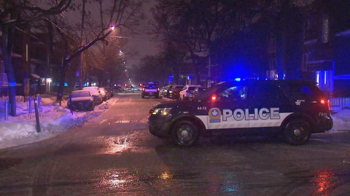 Montreal police responded to a man being shot in the borough of Rosemont–La-Petite-Patrie the night of Sunday, Jan. 26, 2020.