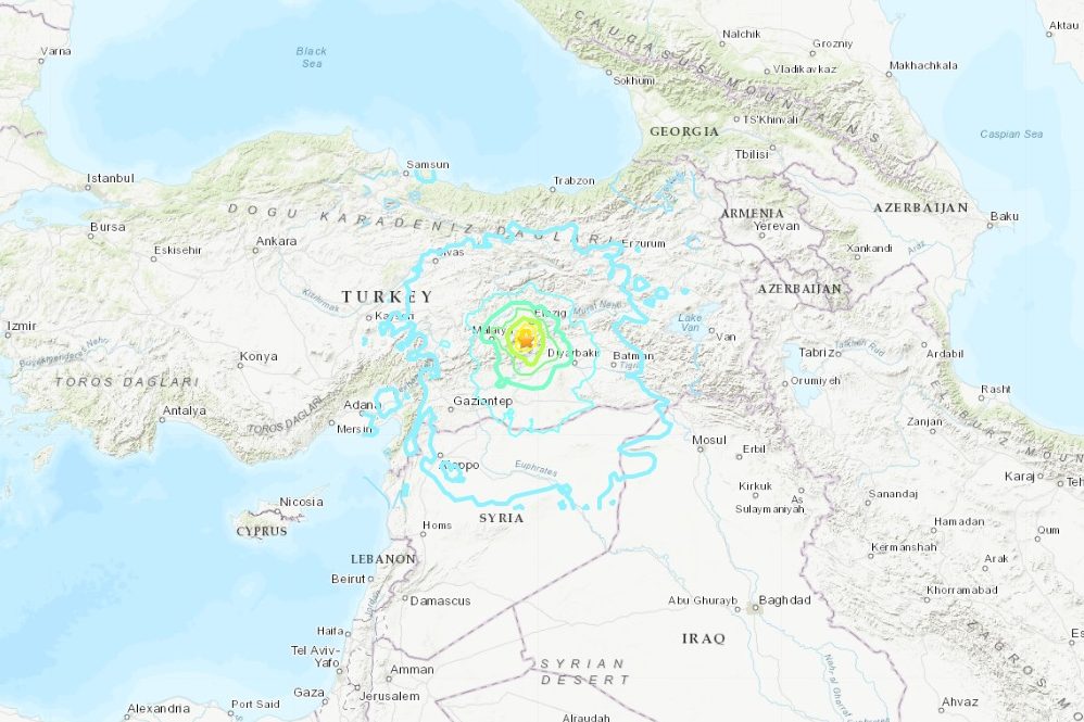 At Least 18 Dead After 6 8 Magnitude Earthquake Shakes Eastern Turkey   Usgs E1579893140219 