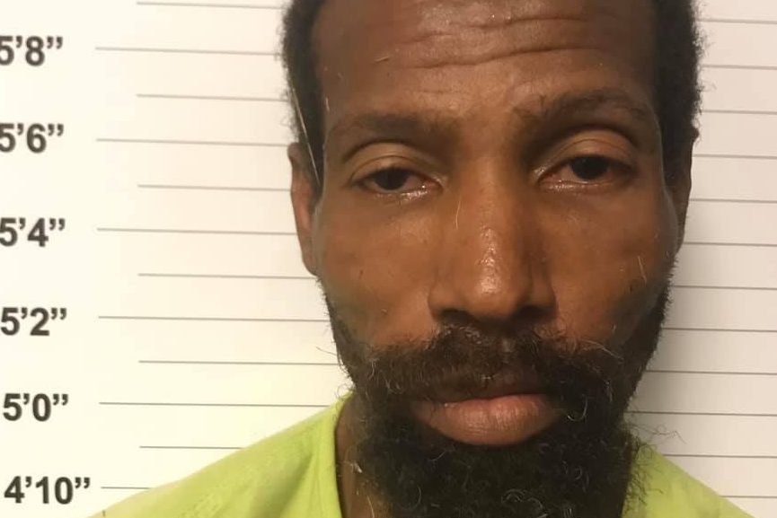 A suspect identified as Sean E. Sanders, of Los Angeles, Calif., appears in this photo.