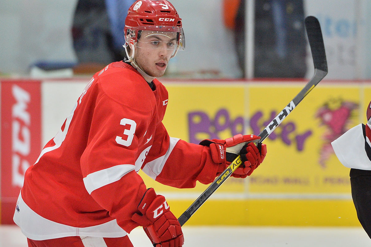 The Kitchener Rangers have acquired Holden Wale from the Sault Ste. Marie Greyhounds. 