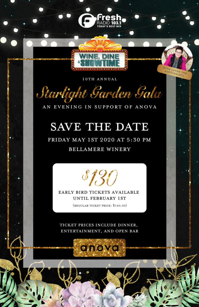10th Annual Wine, Dine & Showtime: Starlight Garden Gala - image