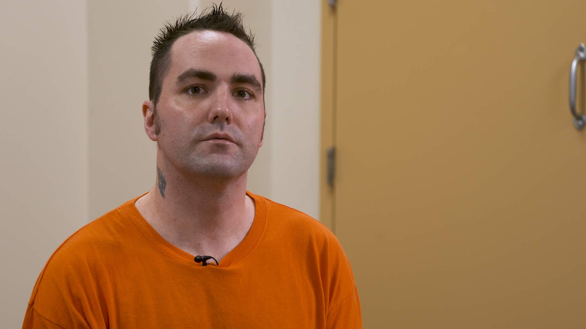 Elliot Hudson is pictured in the family visiting room at St. Lawrence Valley Correctional and Treatment Centre on Sept. 24, 2019.
