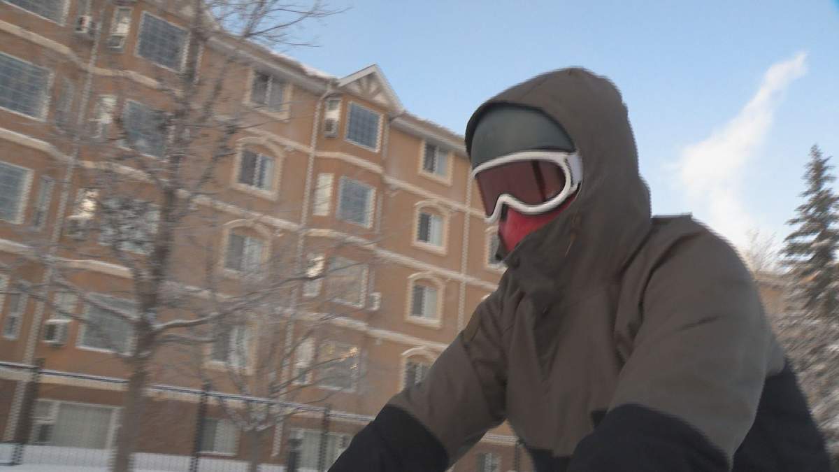 Zaleschuk said if you dress for the weather, biking can be done year-round in Edmonton.