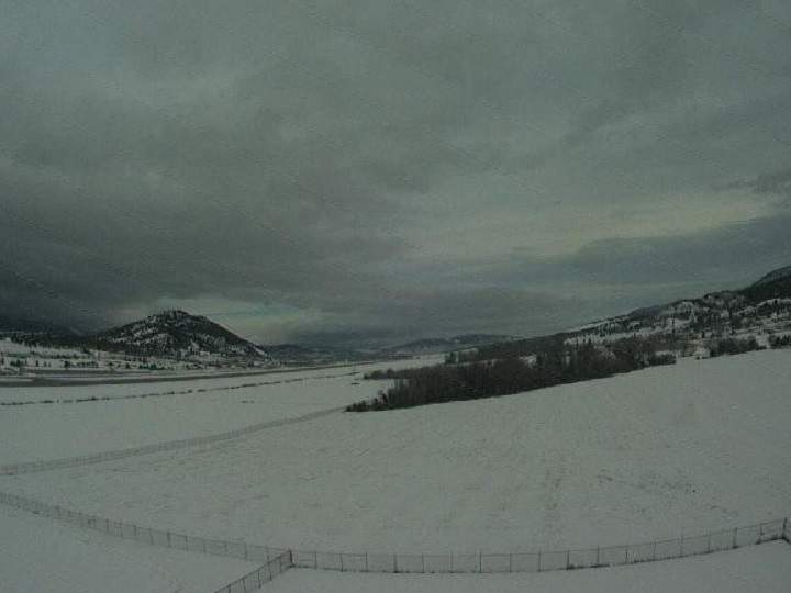 Conditions at Kelowna International Airport on Friday, Jan. 3, 2020.