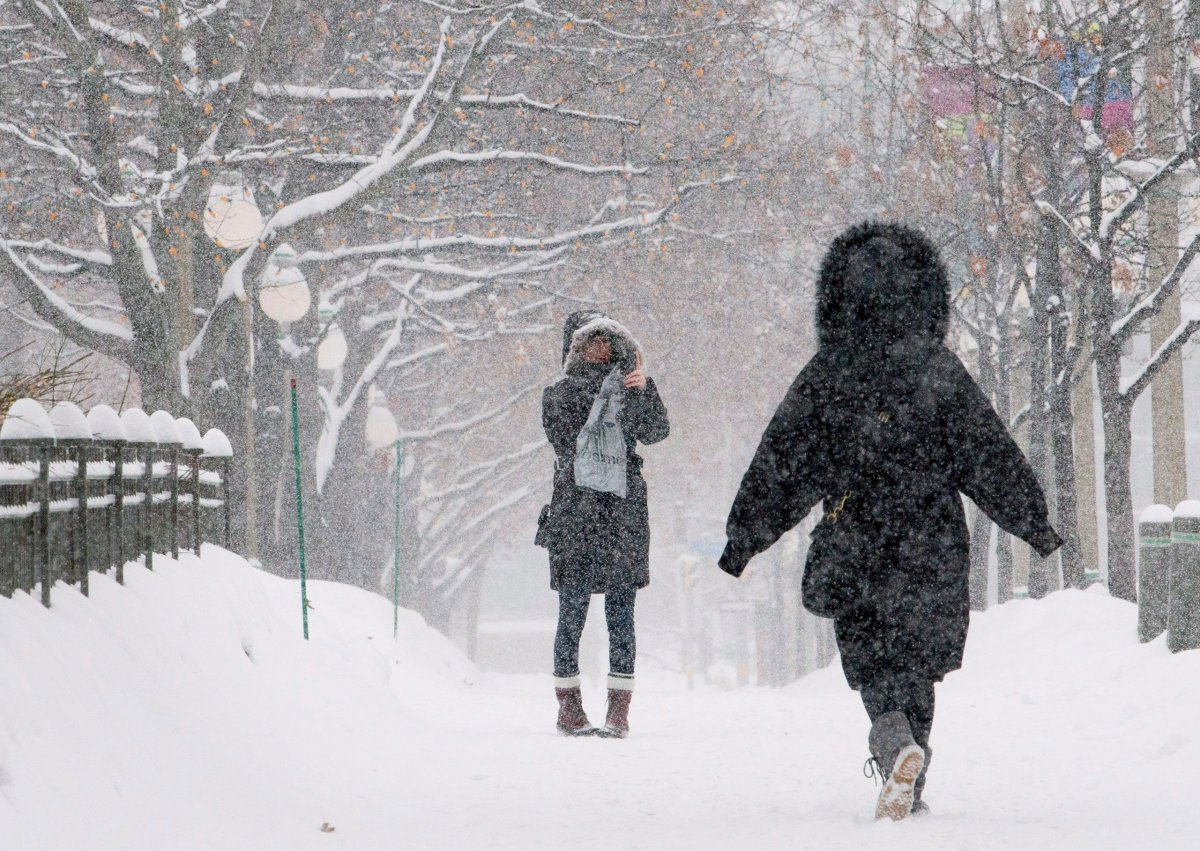 A winter storm is coming to Montreal on Friday, Environment Canada says.