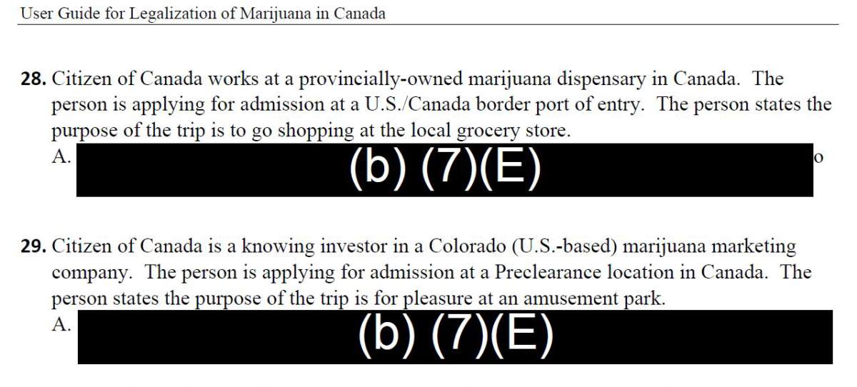 Canadians can lose Nexus passes over legal cannabis use in Canada: U.S. document - image