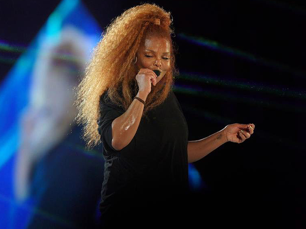 Janet Jackson performs during Jeddah World Fest at KASC Stadium in Jeddah, Saudi Arabia, on July 18, 2019.
