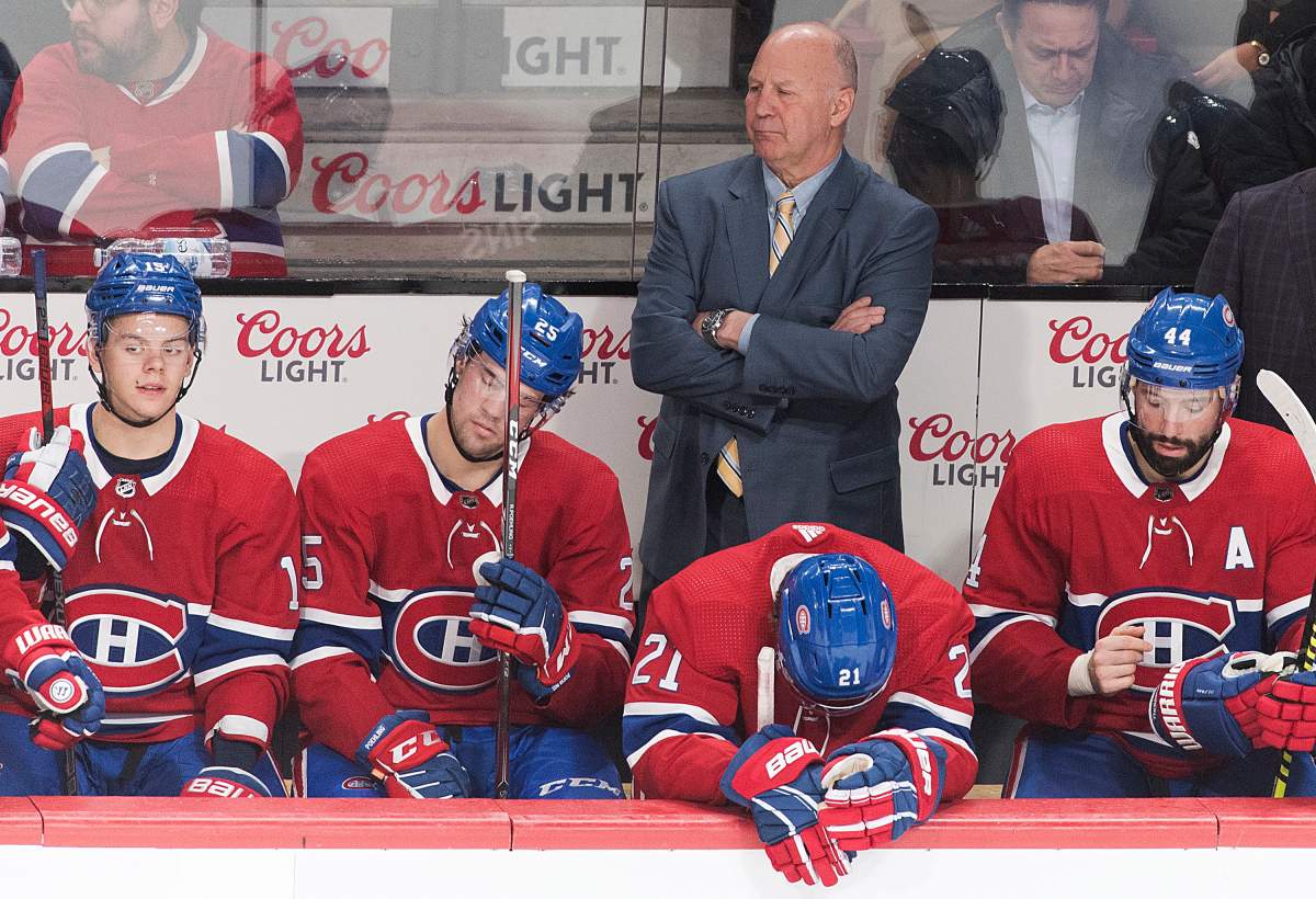 Montreal Canadiens head coach Claude Julien criticized the referees.