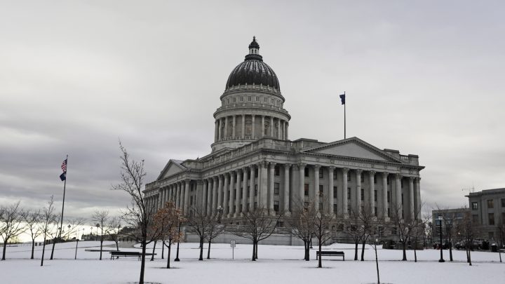 FILE - In this Jan. 27, 2020, file photo, shows the Utah Capitol, in Salt lake City.