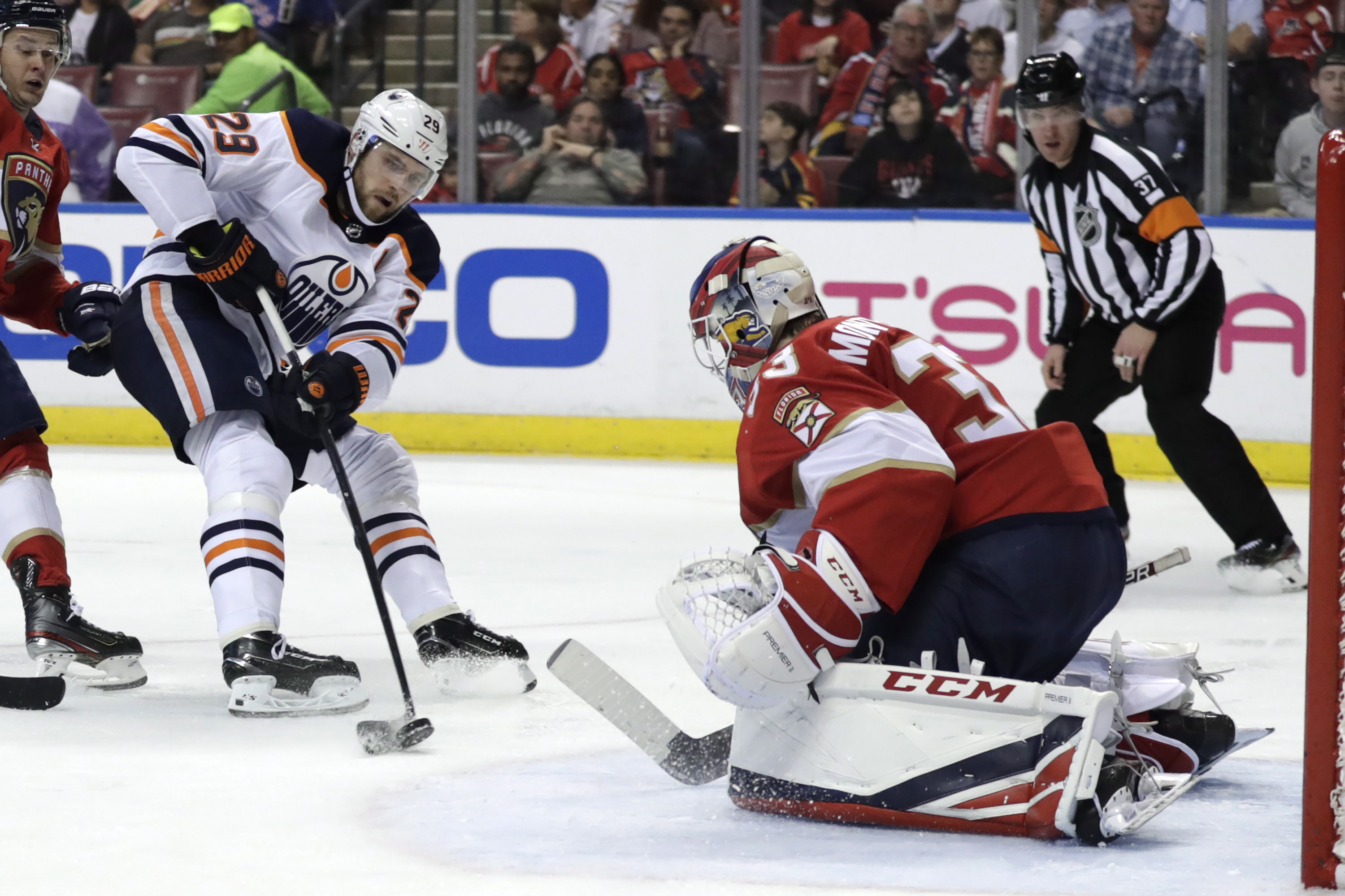 Edmonton Oilers scratch Panthers for 