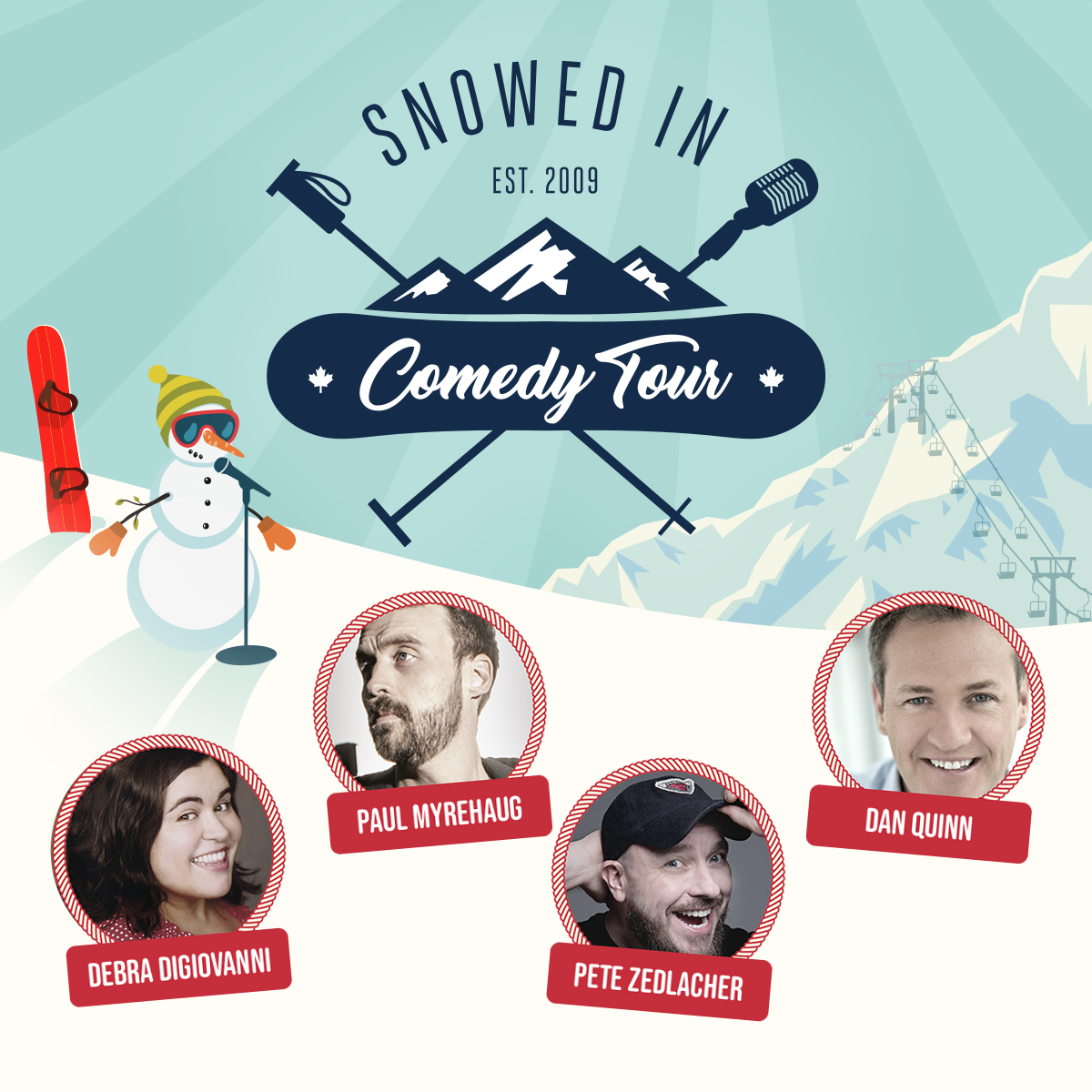 Snowed In Comedy Tour - image